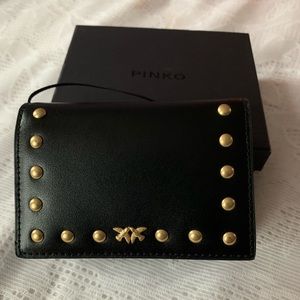 PINKO Wallet,  gift 🎁 item ITALY DESIGNER Authentic perfect for years of use!!